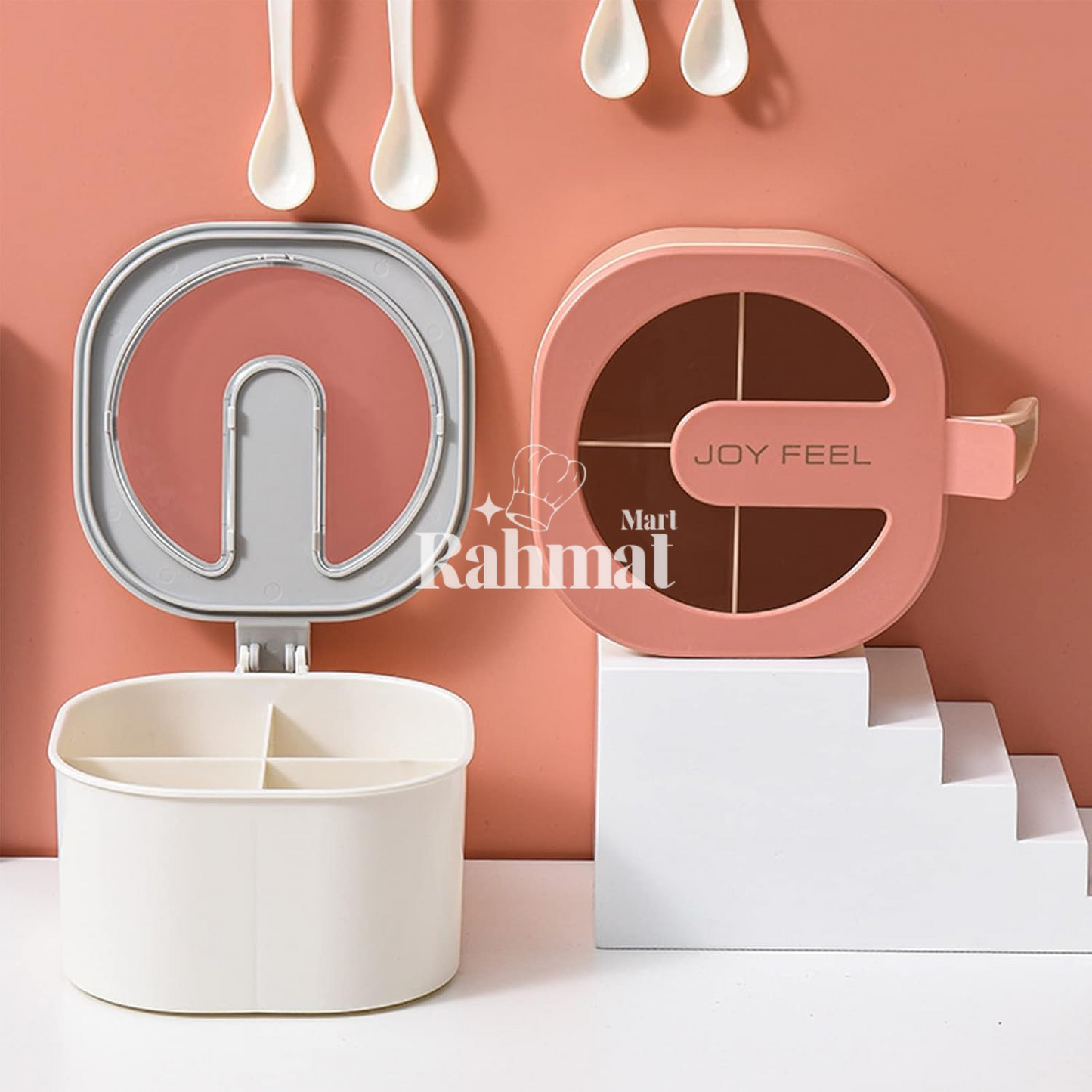 4 in 1 partition kitchen seasoning box
