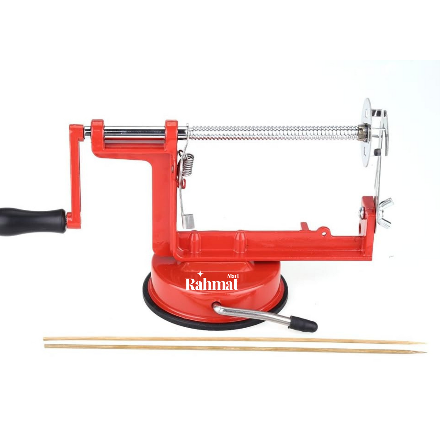 "Stainless Steel Spiral Potato Cutter – Manual Twisted Chips & Tornado Slicer for Vegetables & Fruits"